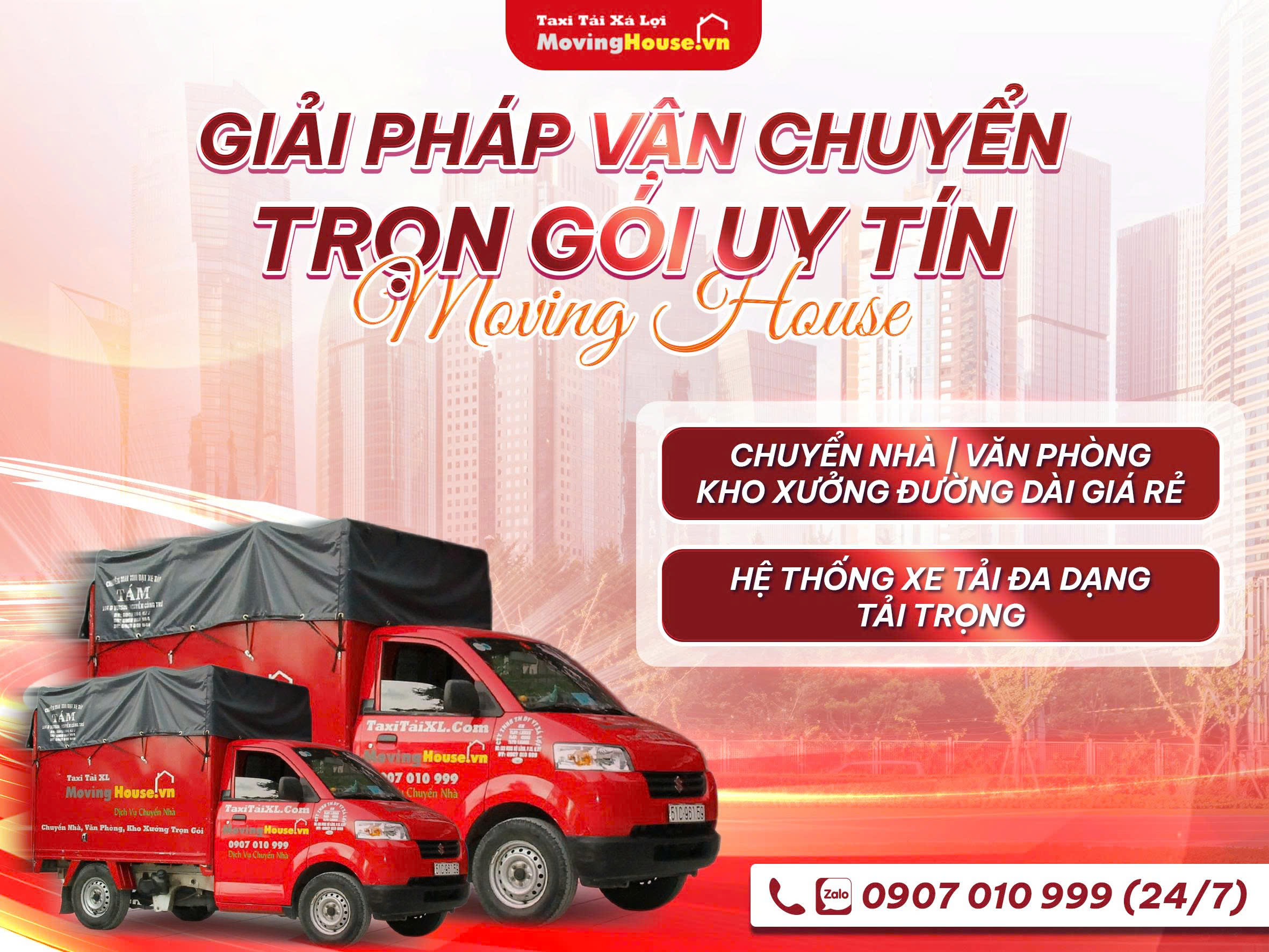 Dịch vụ chuyển nhà Quận 7 uy tín cùng Moving House
